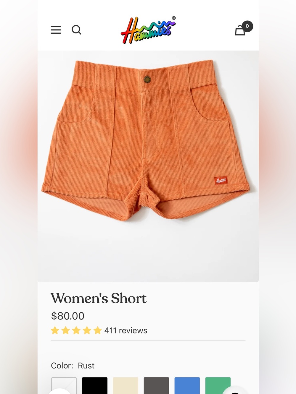 Hammies classic shorts